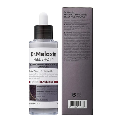 Dr. Melaxin - Peel Shot Exfoliant Black Rice Ampoule