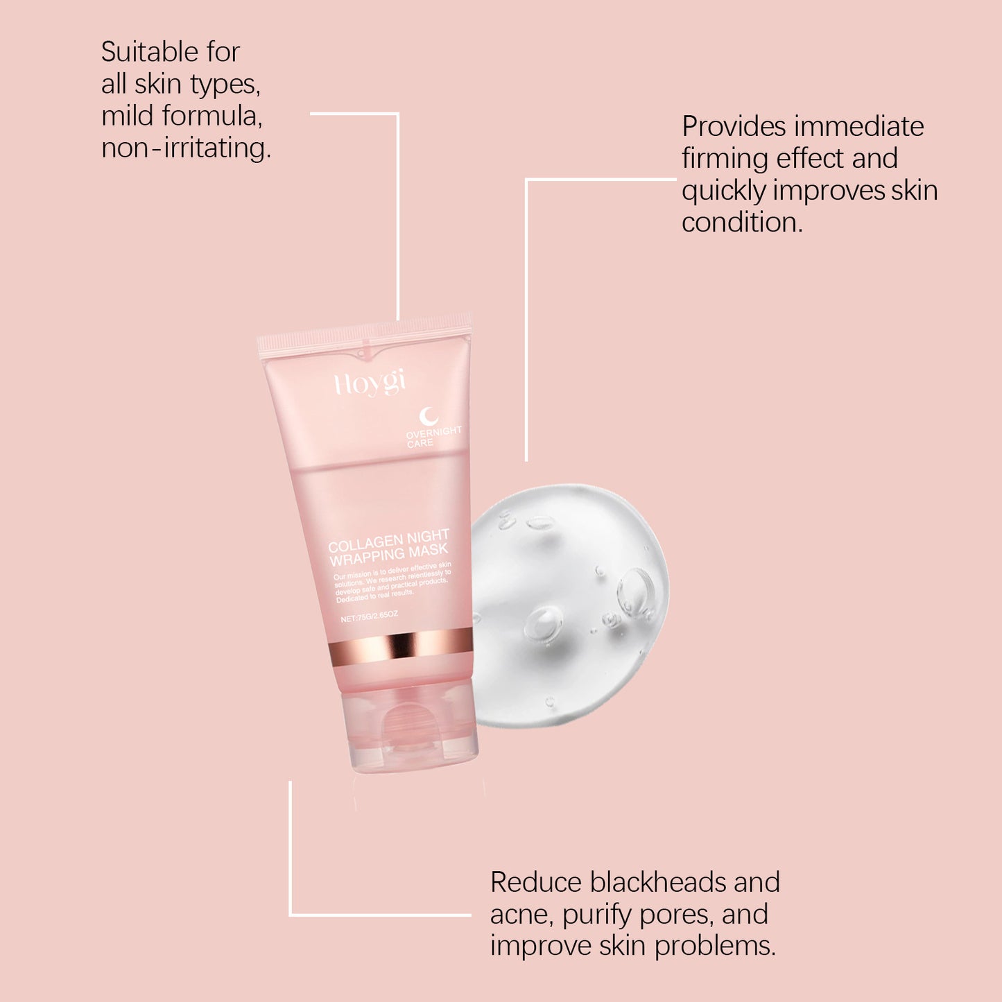 Korean Collagen Face Mask + Free Brush