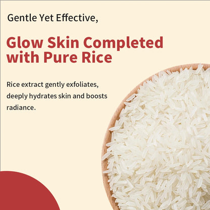 Peel Shot Glow Rice Exfoliant Face and Body Scrub
