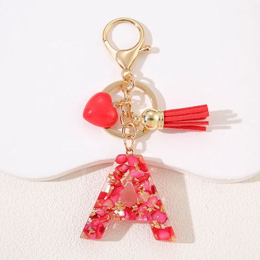 Rose Gold Alphabet Tassel