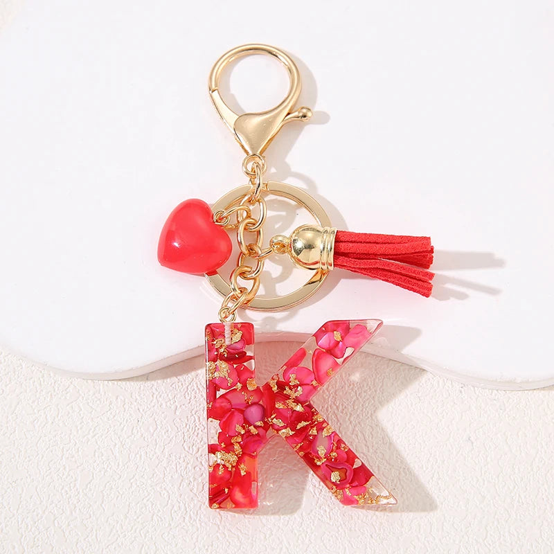 Rose Gold Alphabet Tassel