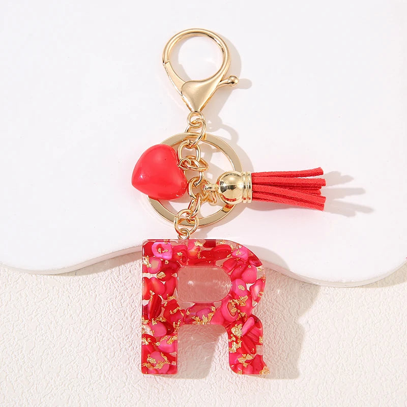 Rose Gold Alphabet Tassel