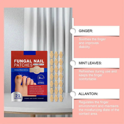 Fungus Nail Repair Patches 21 Patches
