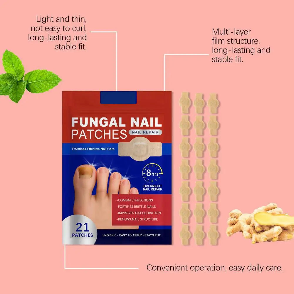 Fungus Nail Repair Patches 21 Patches