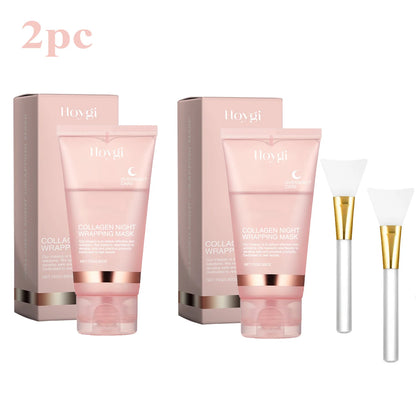 Korean Collagen Face Mask + Free Brush