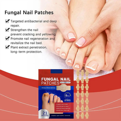 Fungus Nail Repair Patches 21 Patches