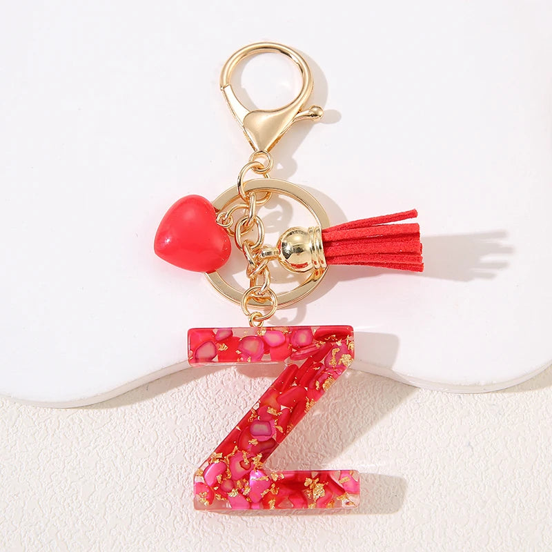 Rose Gold Alphabet Tassel