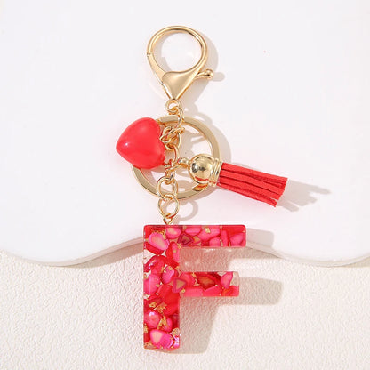 Rose Gold Alphabet Tassel