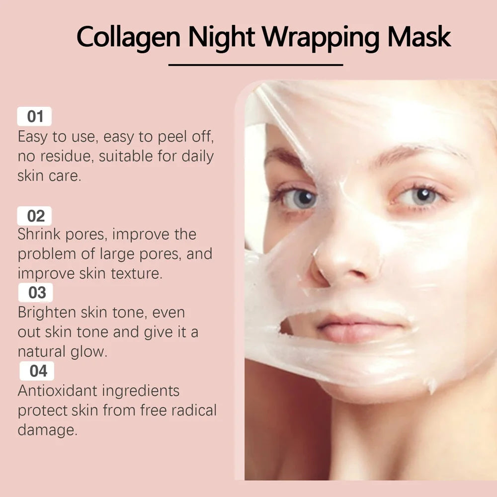 Korean Collagen Face Mask + Free Brush